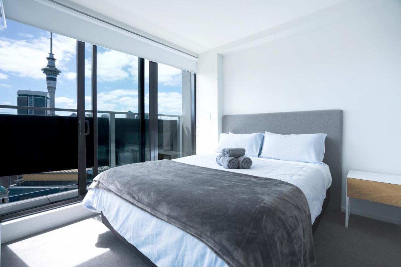 Amazing Views 2 Bedroom Apt In Auckland Cbd Buitenkant foto